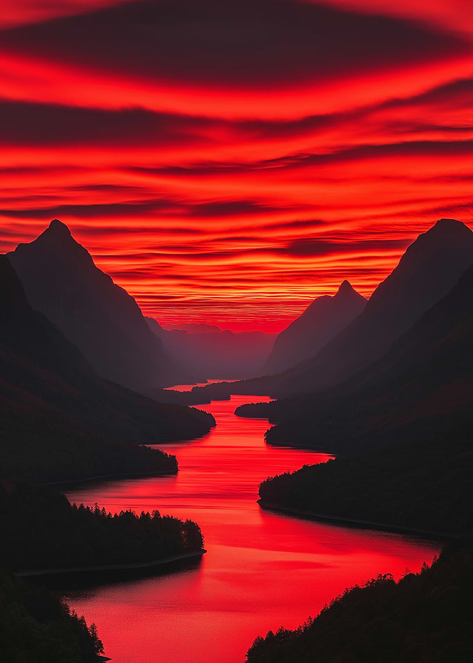 Red River Valley Sunset