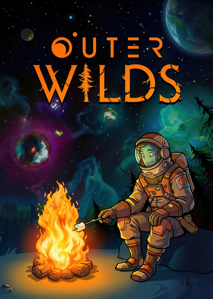 Outer Wilds Campfire Scene