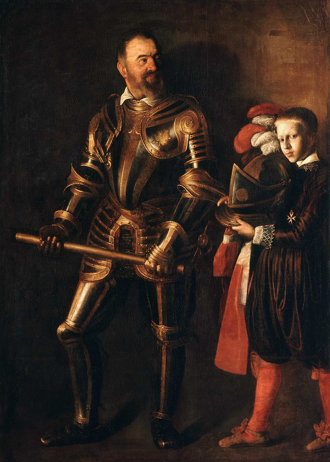 Portrait of a Knight with Page
