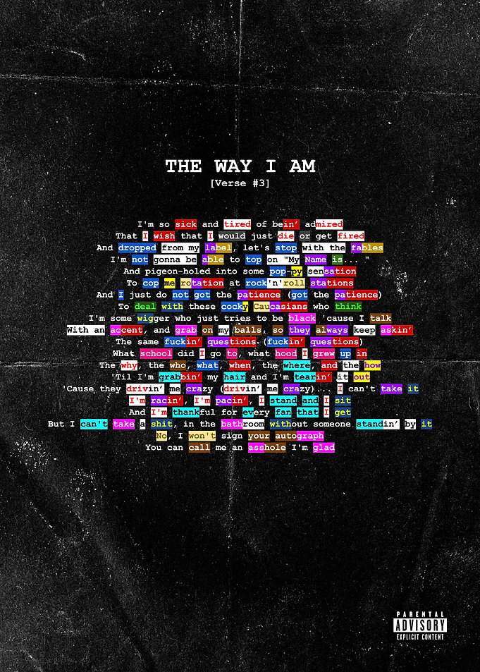 The Way I Am - Rhymes Verse 3