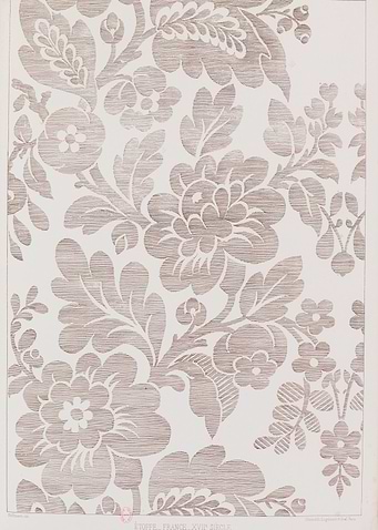 Floral Pattern from 18th Century France