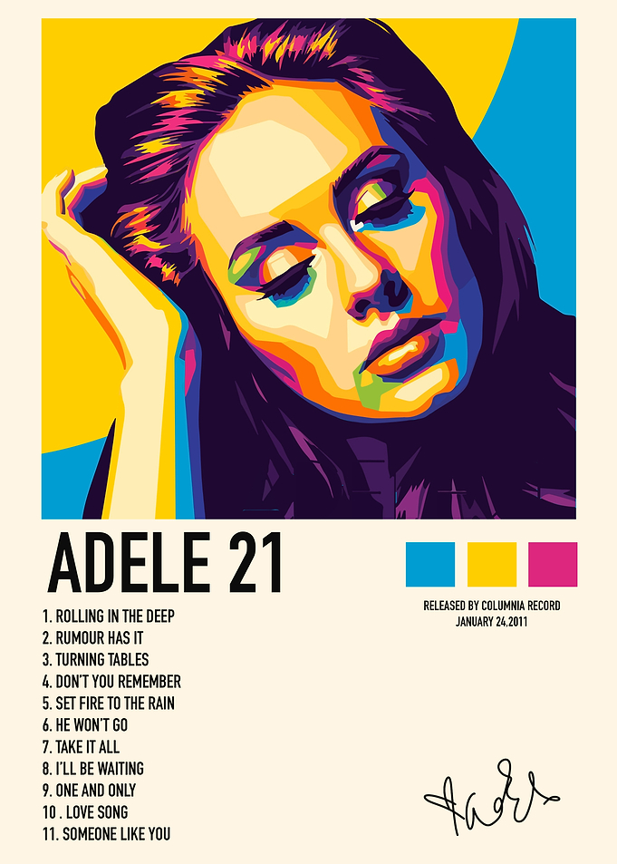 Adele 21 Album Cover Art