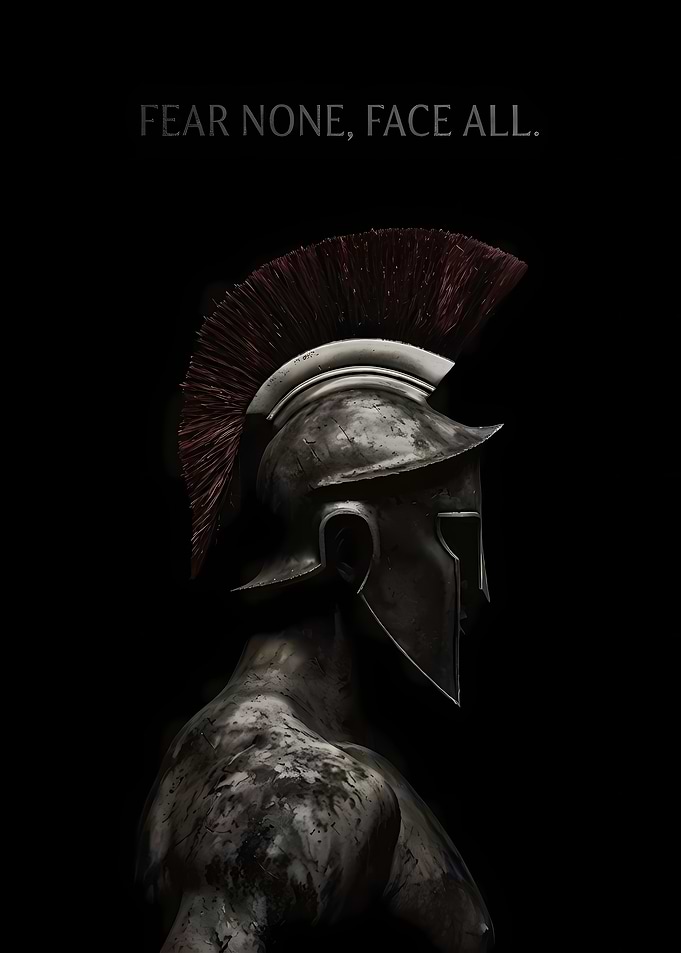 Spartan Warrior Helmet Profile