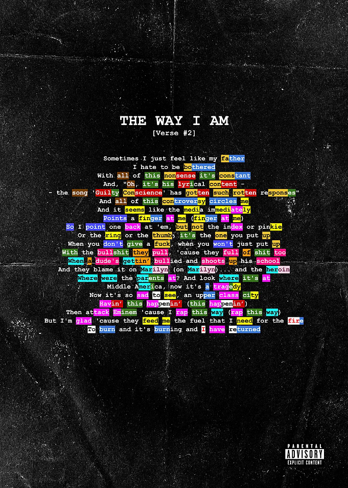 The Way I Am - Rhymes Verse 1