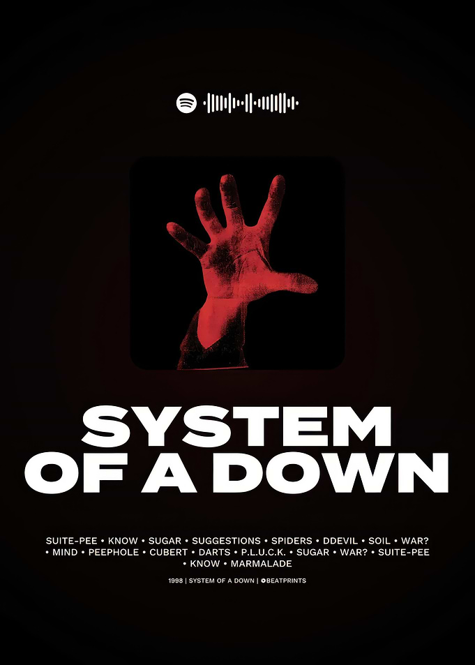 System of a Down Album Cover