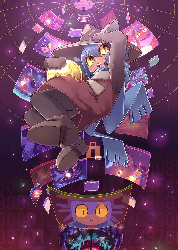 OneShot Niko Digital Art