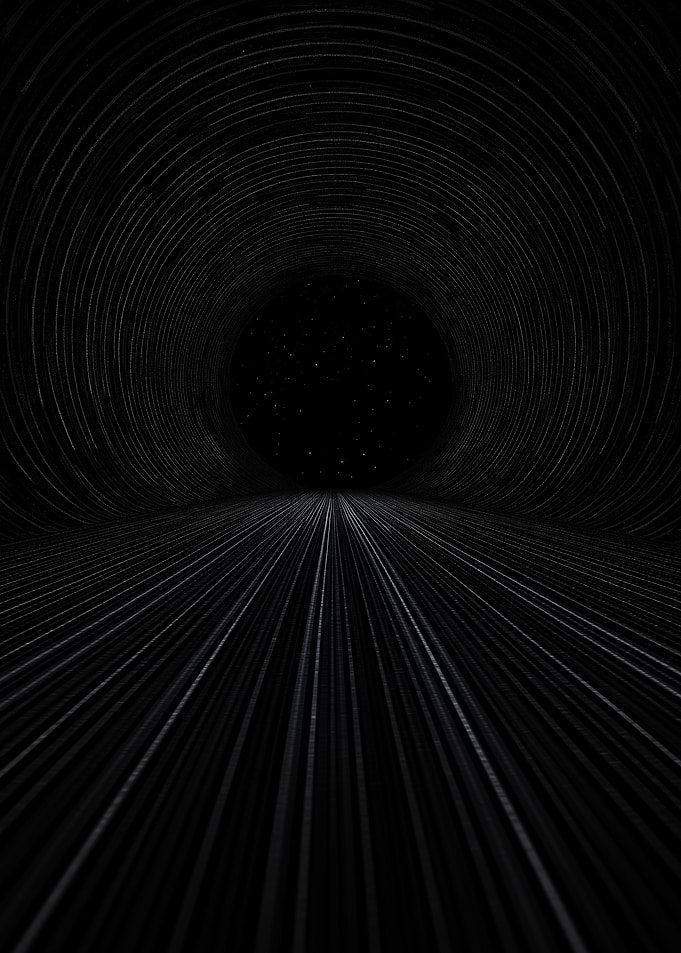 Abstract Dark Tunnel