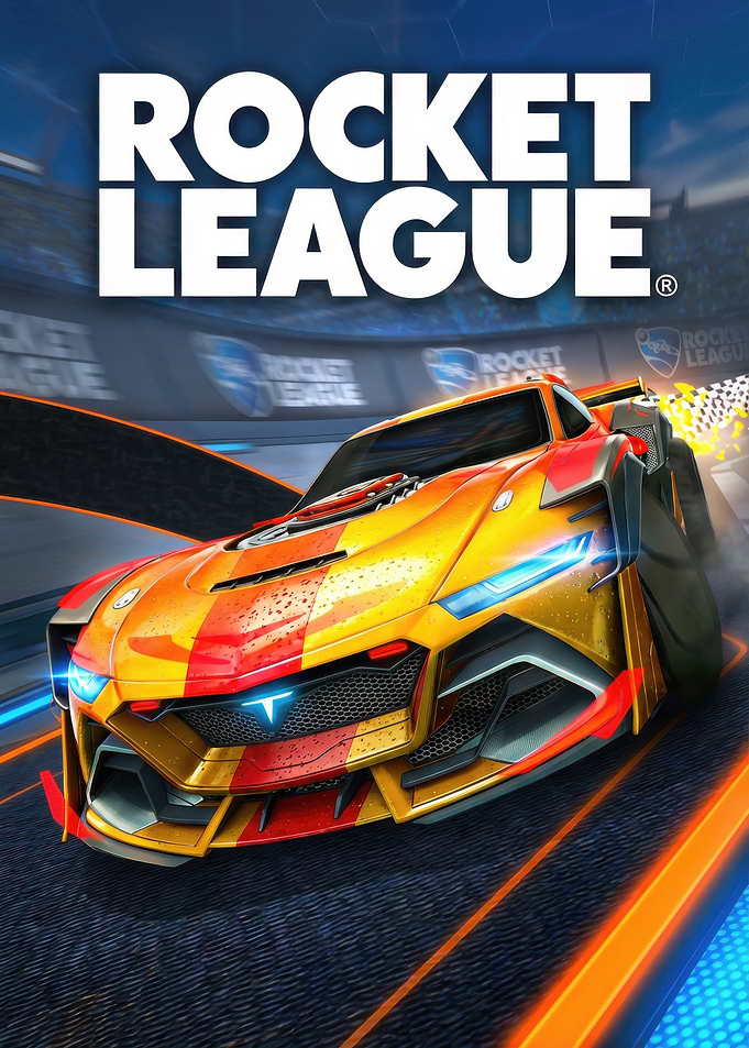 Rocket League Game Cover Art