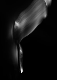 Abstract Motion Blur in Black and White