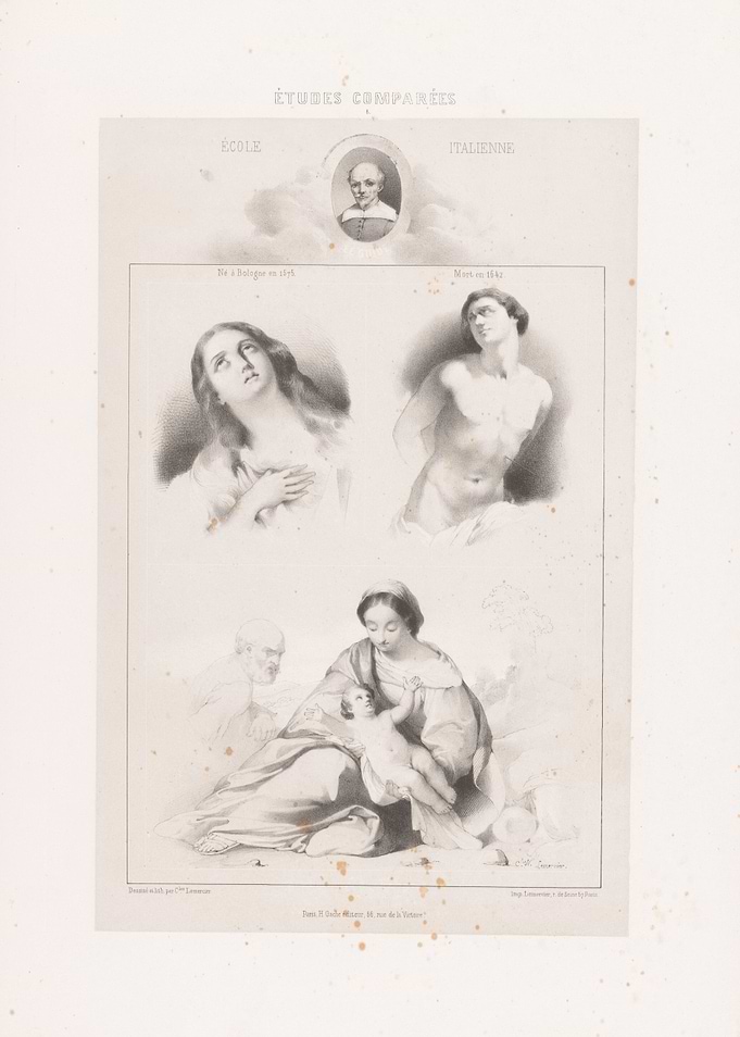 Études Comparées: Italian and École Art