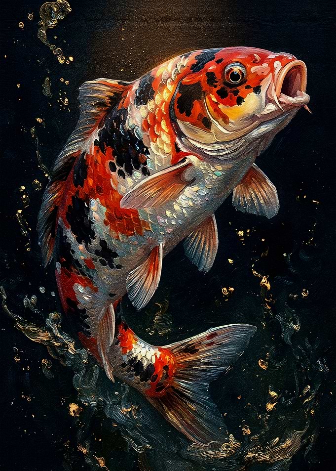 Koi Fish Painting