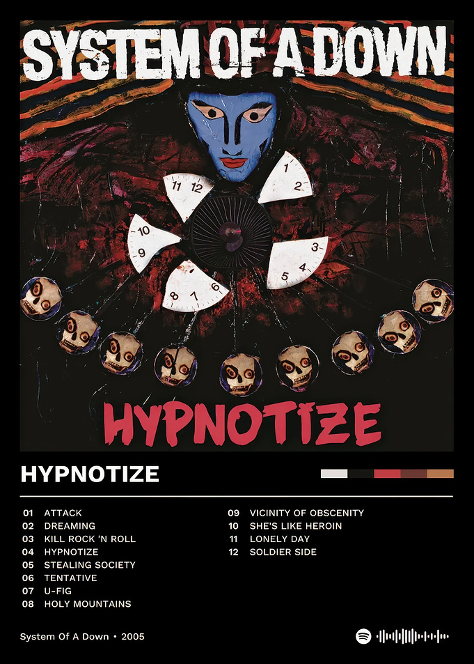 System of a Down - Hypnotize Album