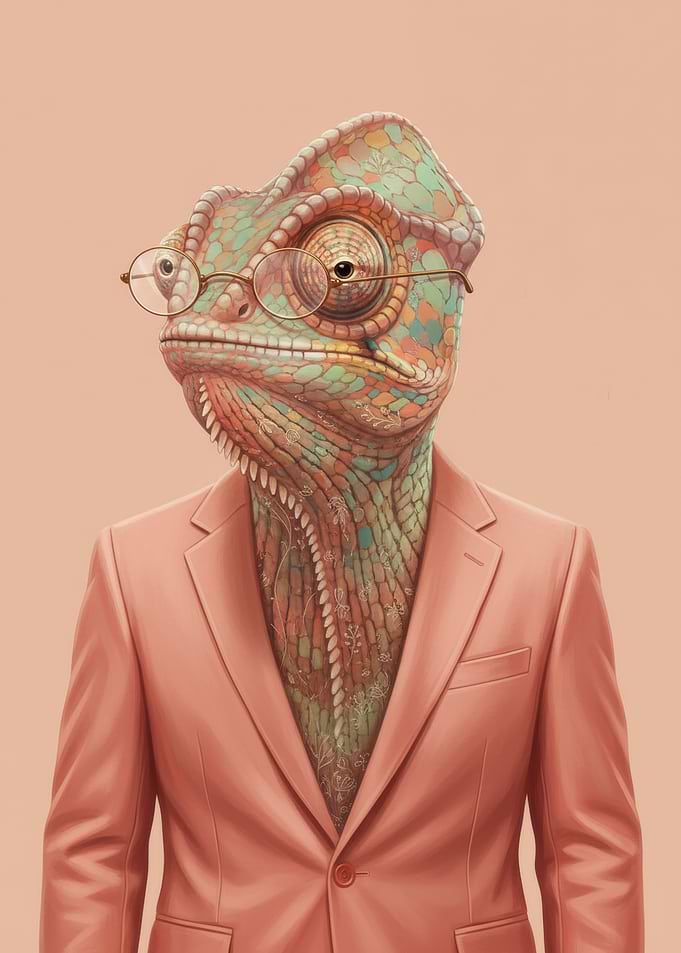 Chameleon in a Suit