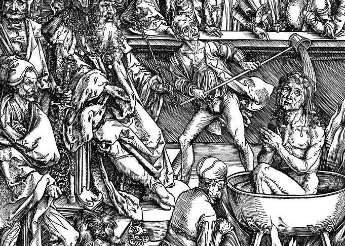 Martyrdom of Saint John the Evangelist Albrecht Durer