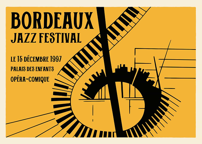 Bordeaux Jazz Festival Poster