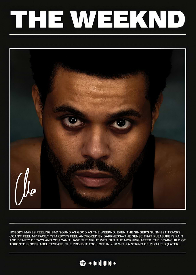 The Weeknd Portrait