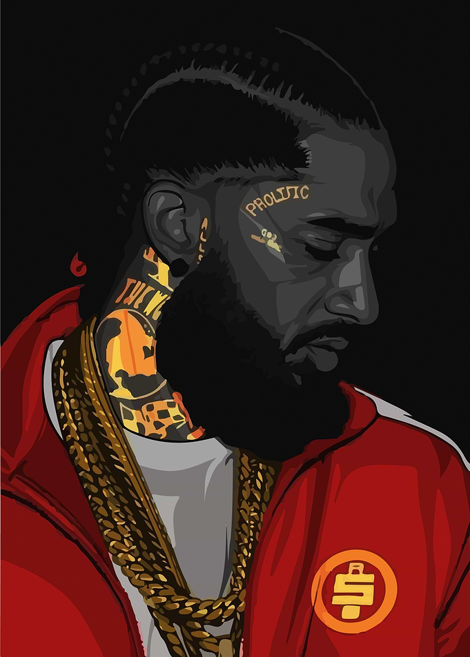 Nipsey Hussle Portrait