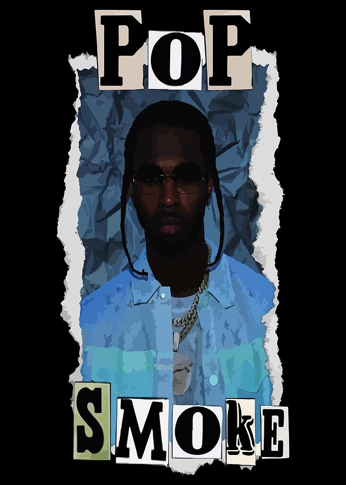 Pop Smoke Portrait