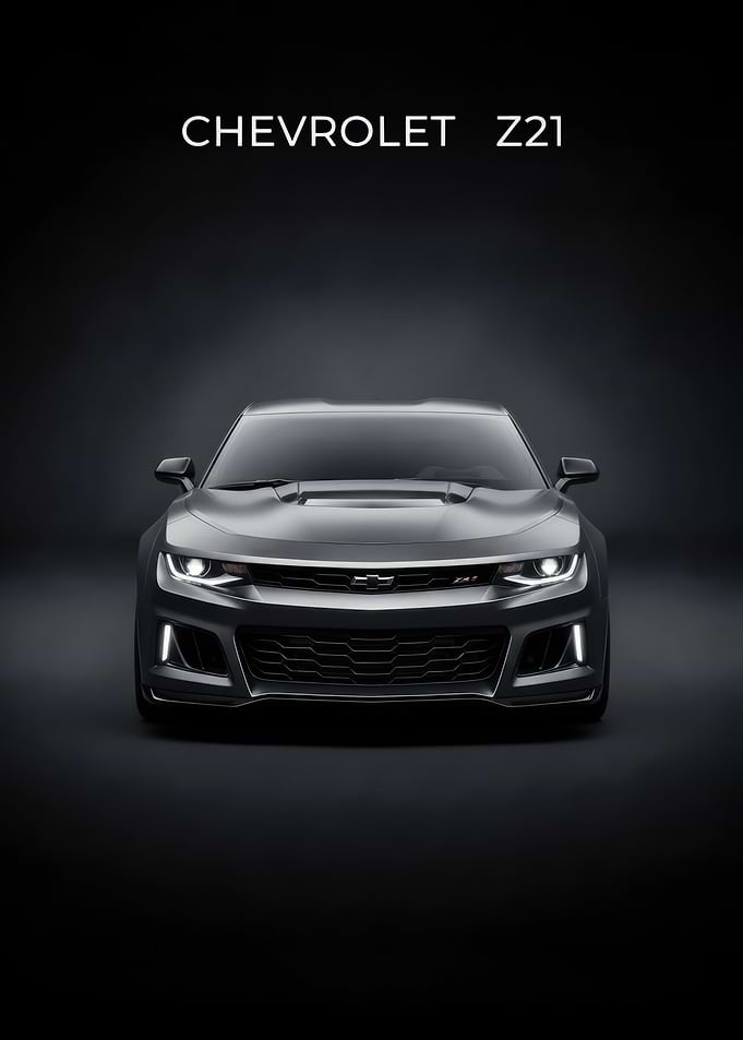 Chevrolet camaro z21 Front View