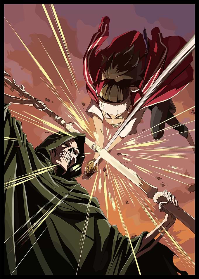 Sword vs. Staff Demon Must Be Die