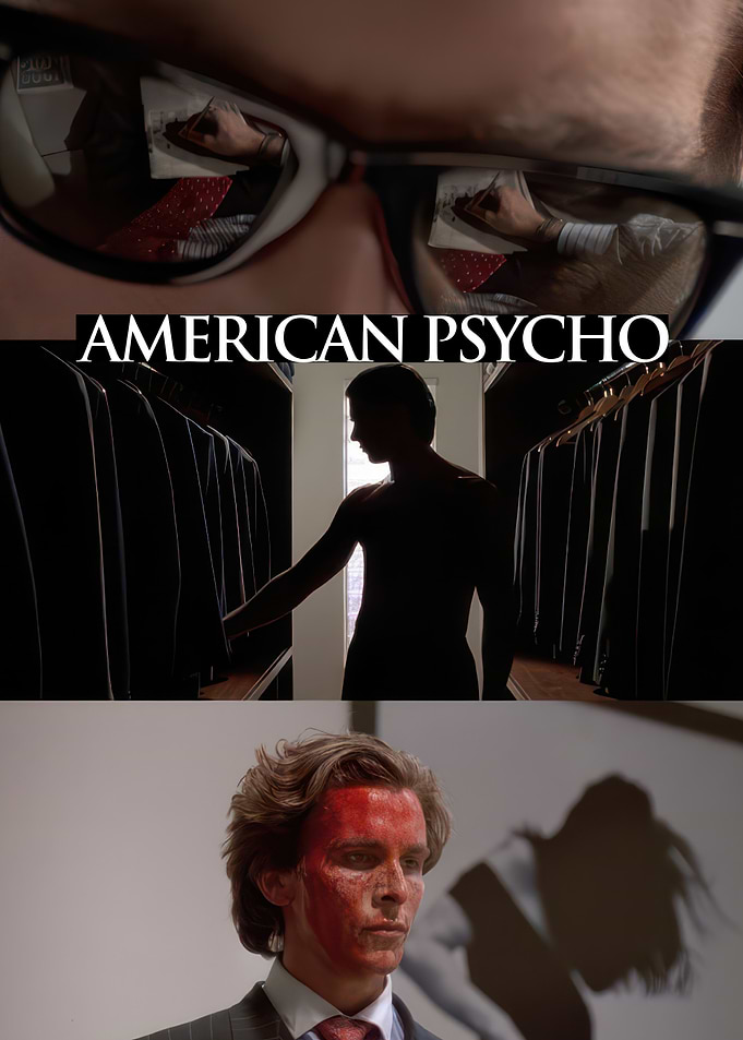 American Psycho Collage