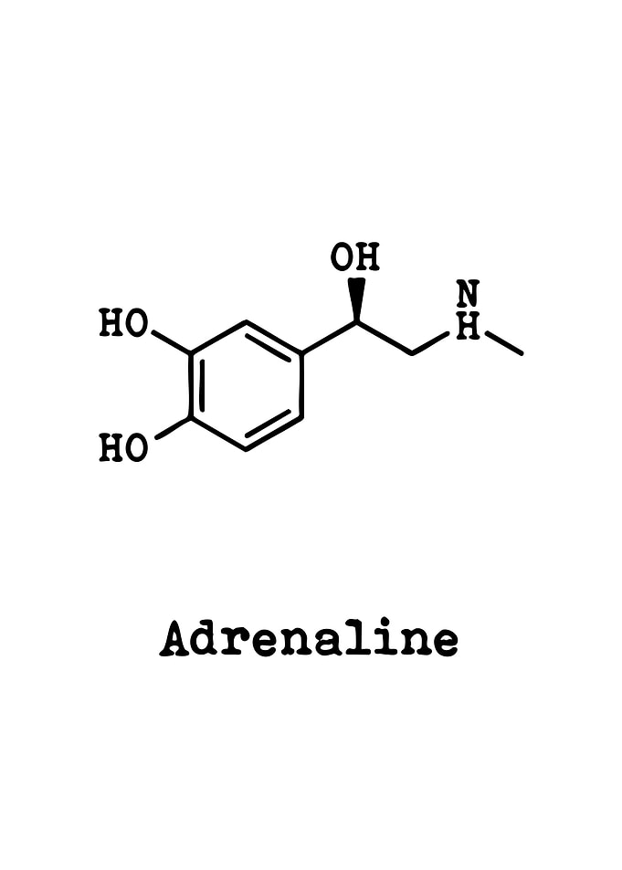 Adrenaline Chemical Structure