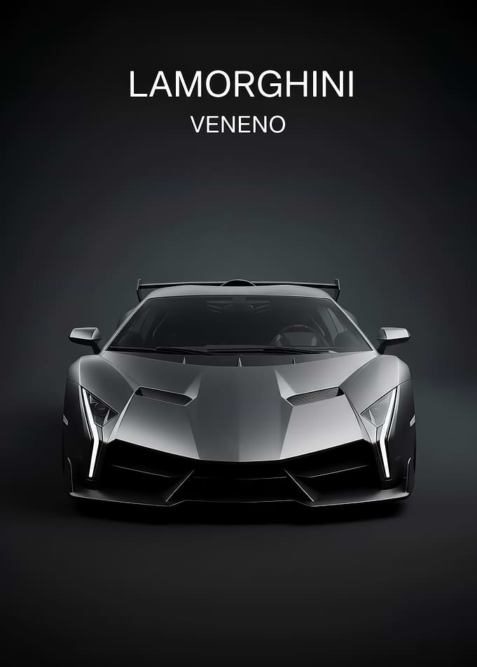 dark Veneno Front View