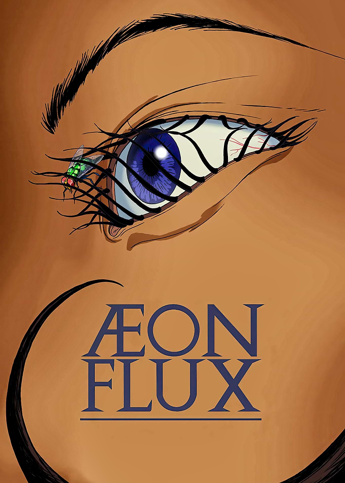 Aeon Flux Eye with Fly