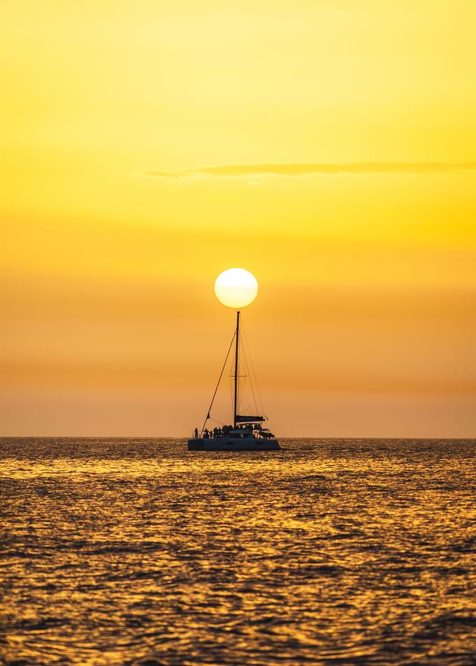 Sailboat at Sunset