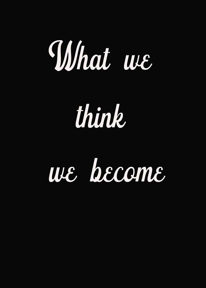 What we think we become