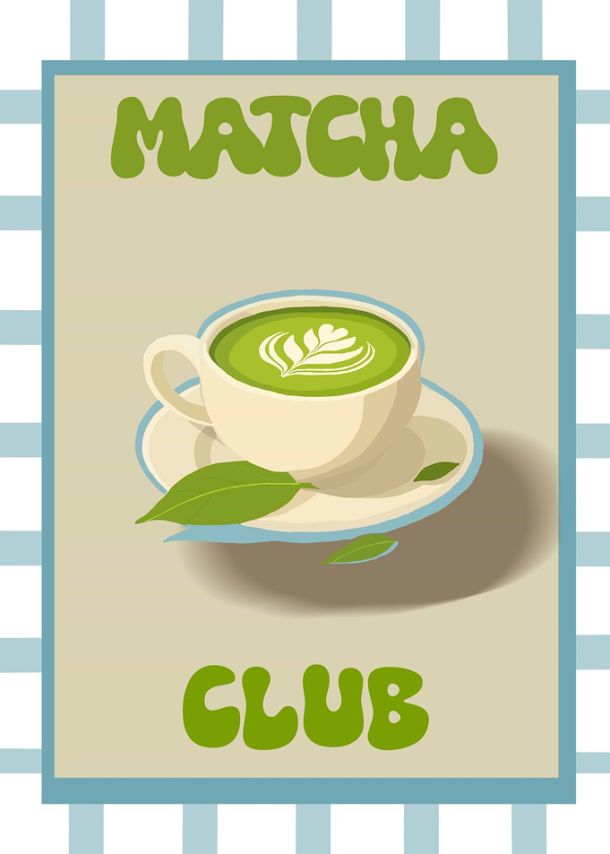 Matcha Club Poster