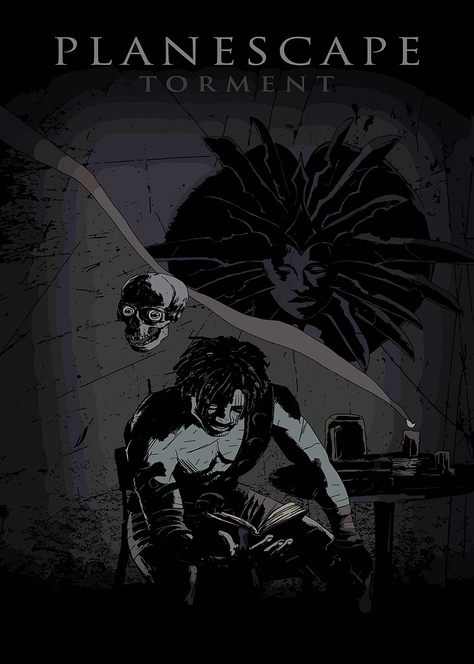 Planescape Torment: Dark Fantasy Illustration