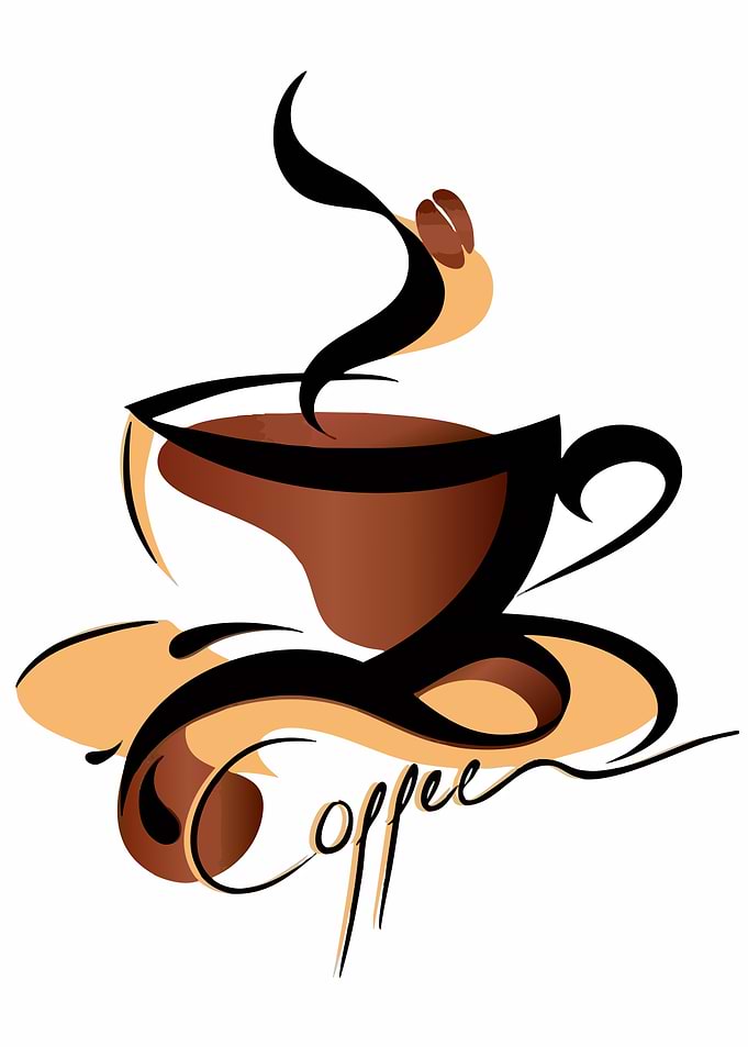 Stylized Coffee Cup Illustration