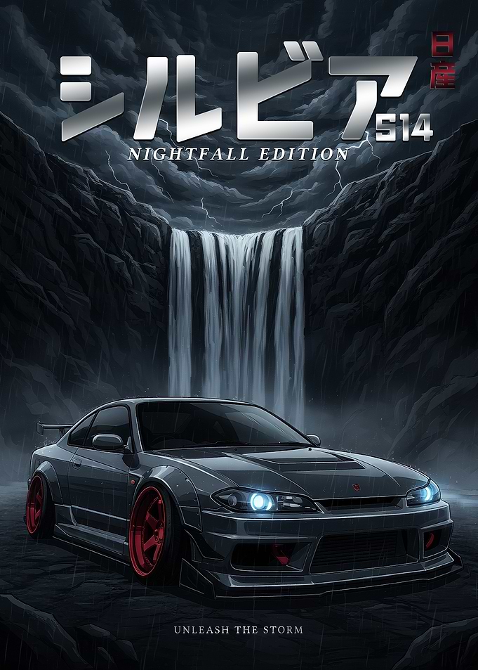 Silvia S14 Nightfall Edition