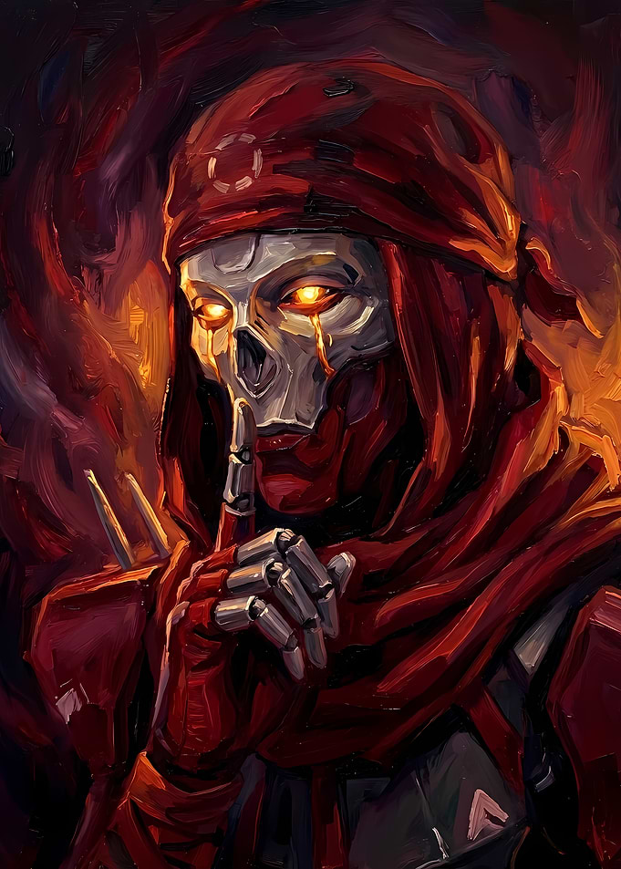 Revenant from Apex Legends Painting