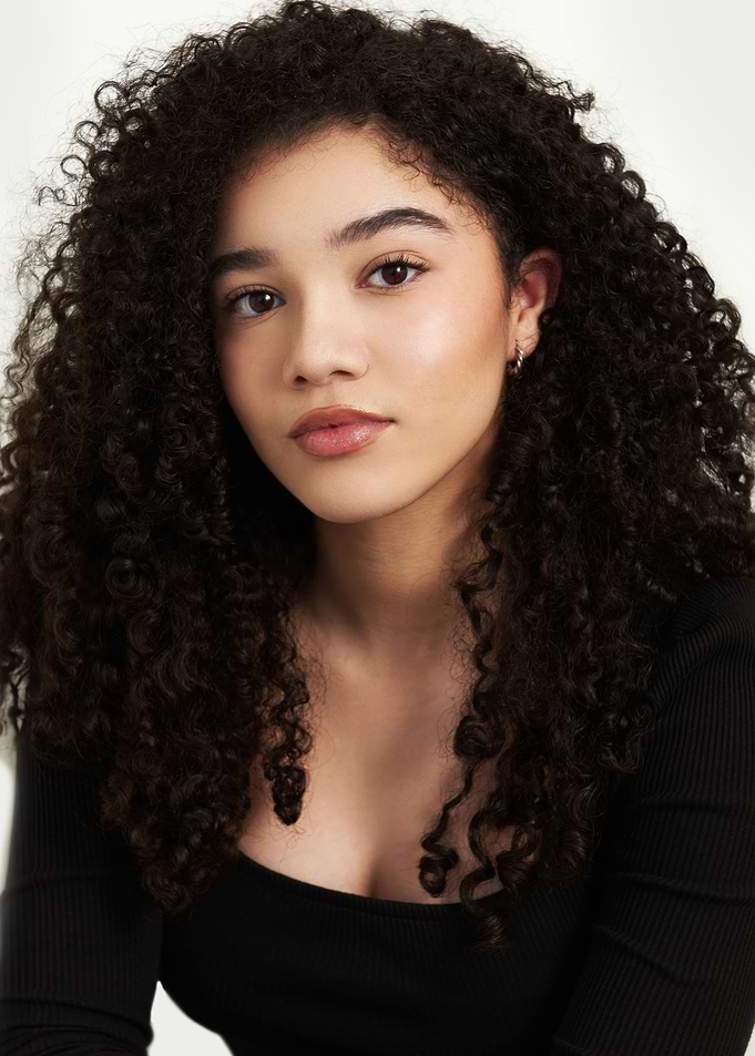 Portrait of a young woman malia baker