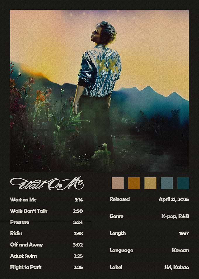 KAI Wait On Me Album Cover