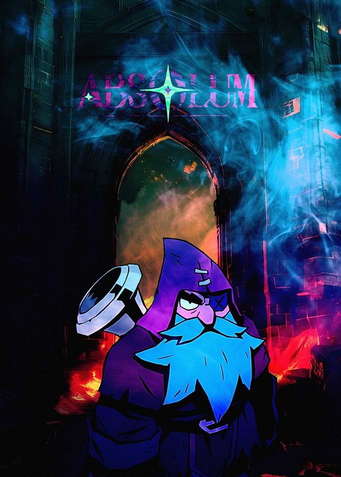 Absolum Asylum Cartoon Character