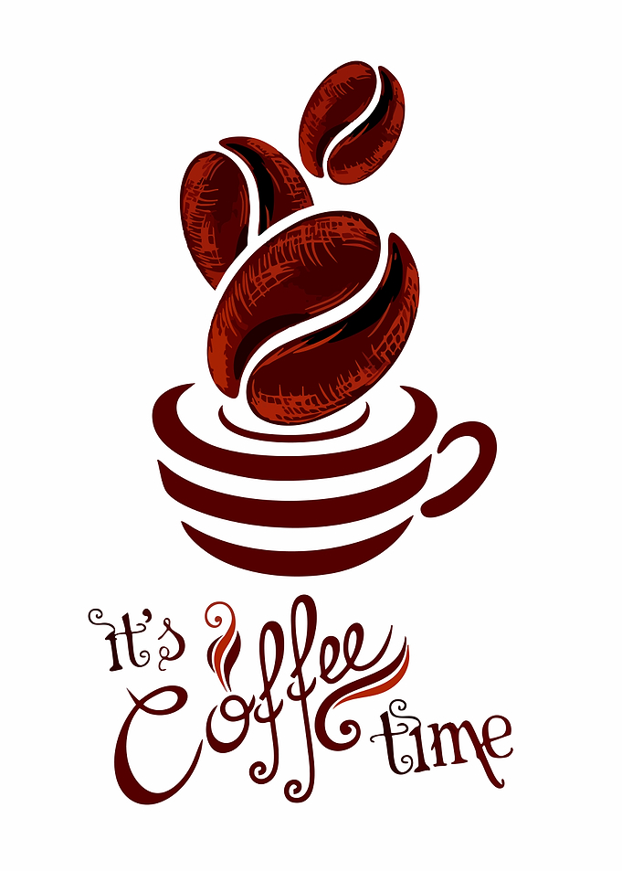 It's Coffee Time Illustration
