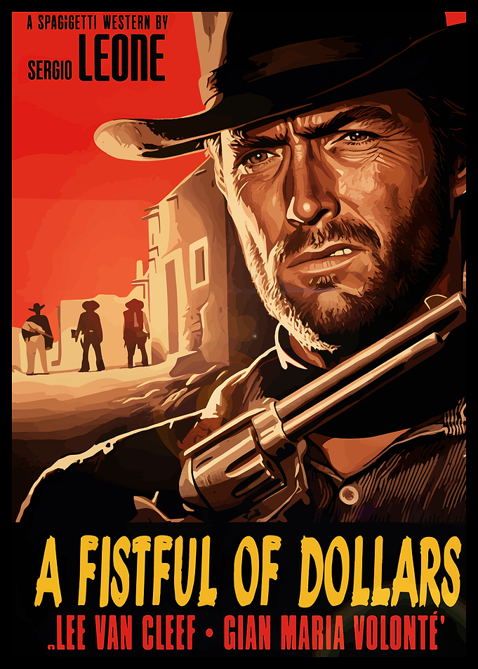 A Fistful of Dollars Movie Poster