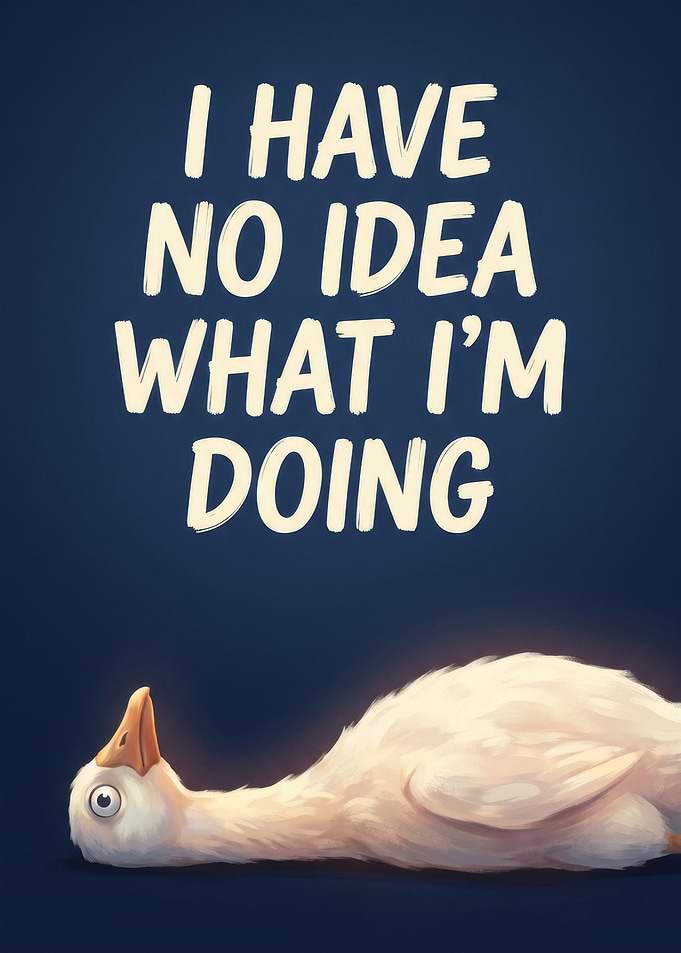 I Have No Idea Duck