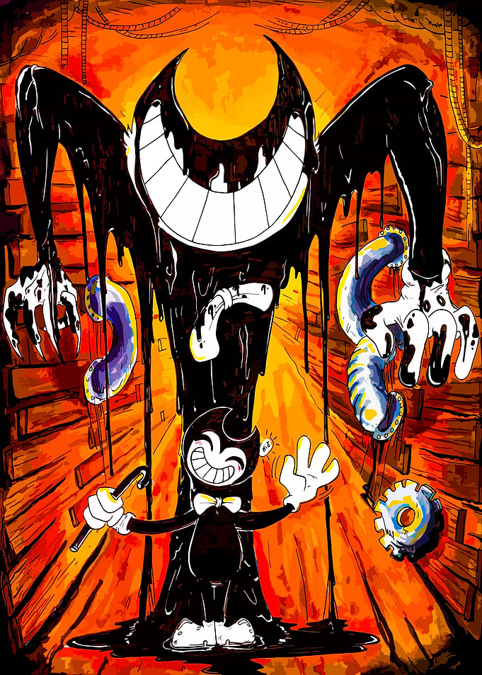 Bendy and the Ink Machine Illustration