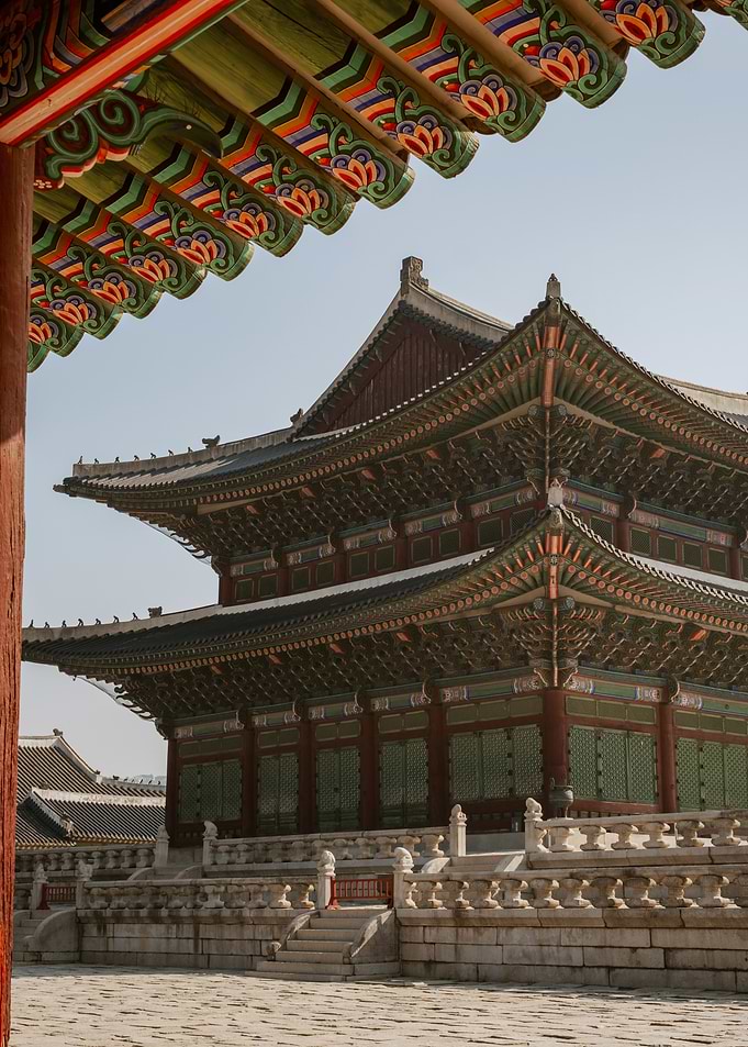 Gyeongbokgung Palace in Seoul, South Korea