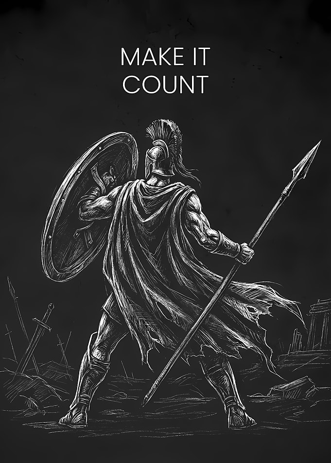 Make It Count: Spartan Warrior