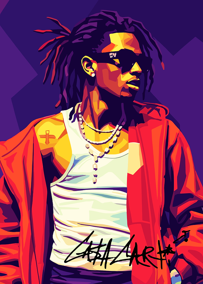 Pop Art Portrait of a Man