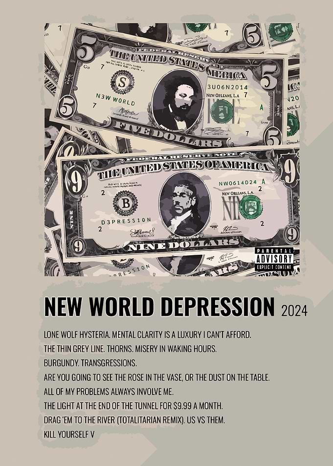 New World Depression 2024 Album Art