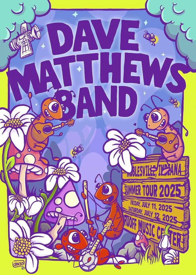 Dave Matthews Band Summer Tour 2025