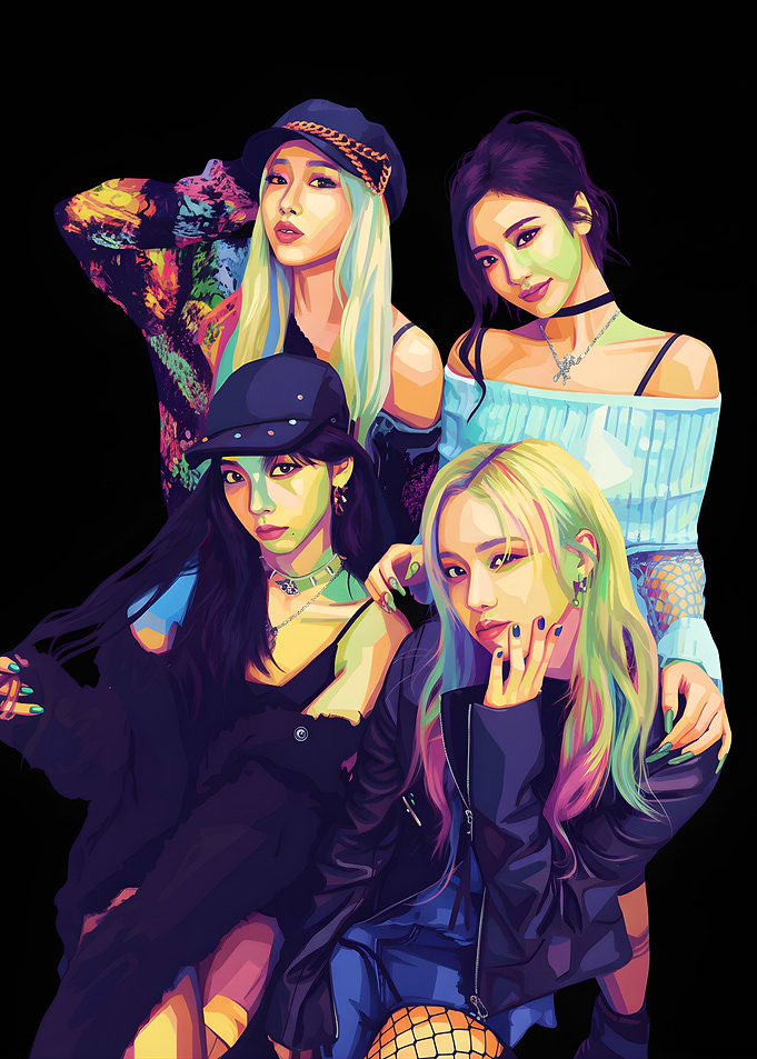 Four Women Portrait