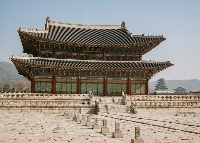 Gyeongbokgung Palace in Seoul, South Korea