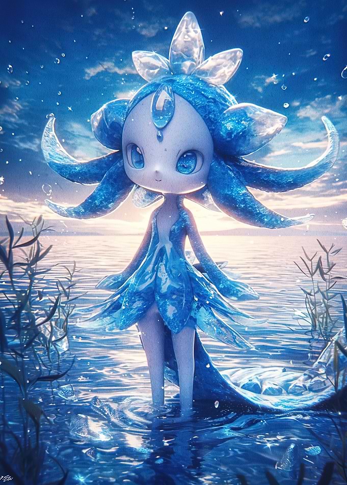 Water Sprite in Lake